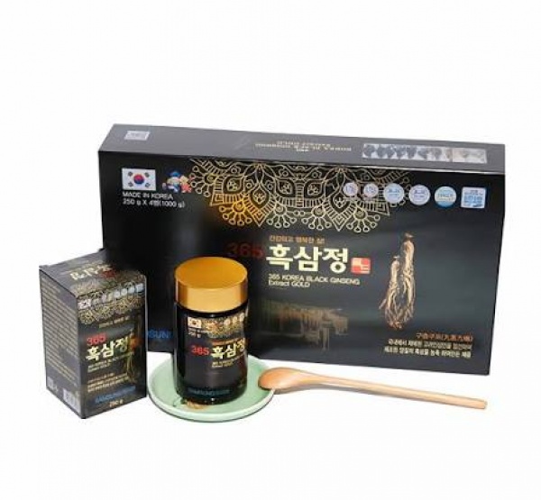 Cao Hắc Sâm Hàn Quốc Samsung 365 Bio Farm 4 Hũ 240g Chính Hãng